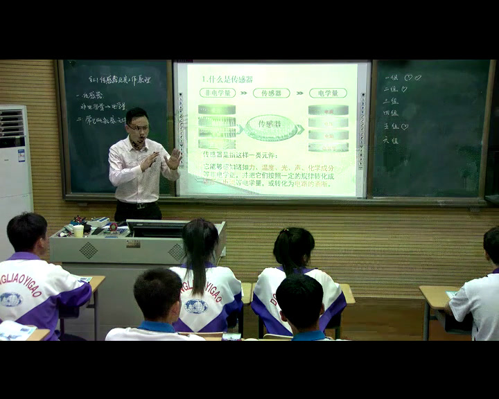 人教版物理选修3—2《1　传感器及其工作原理》吉林华老师-省一等奖
