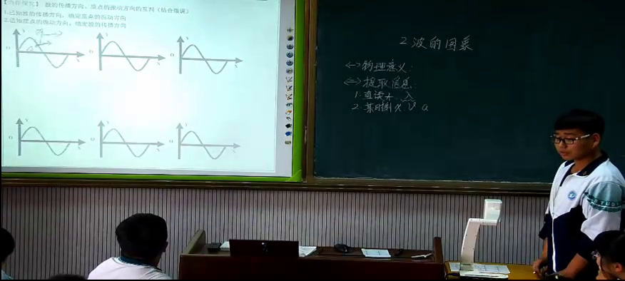 人教版物理选修3—4《2　波的图象》天津张老师-省一等奖