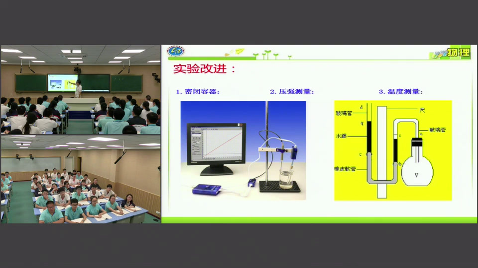 人教版物理选修3—3《2　气体的等容变化和等压变化》湖北谢老师-省一等奖