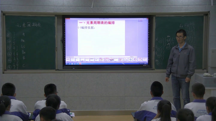 人教版化学选修2《元素周期表》新疆董老师-全国一等奖