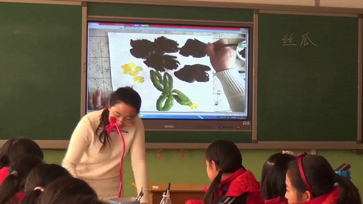 冀美版美术五上《11.学画疏果》河北胡老师-市一等奖