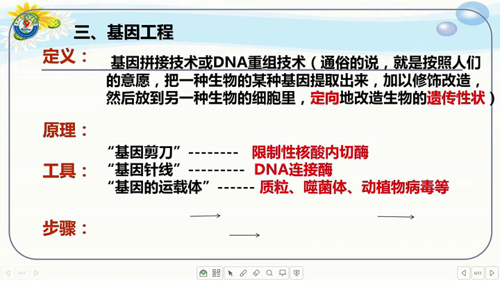 人教版生物必修2《全章复习与测试》青海马老师-省一等奖