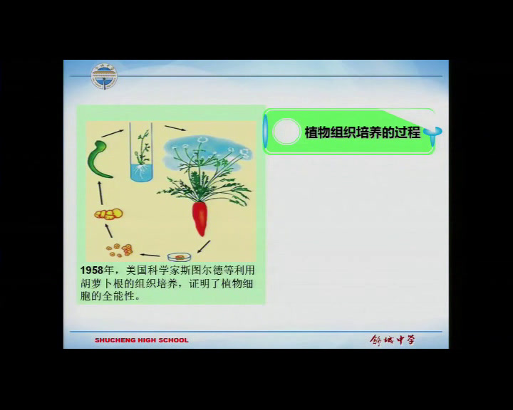 人教版生物选修3《科技探索之路　细胞工程的发展历程》安徽潘老师-市一等奖