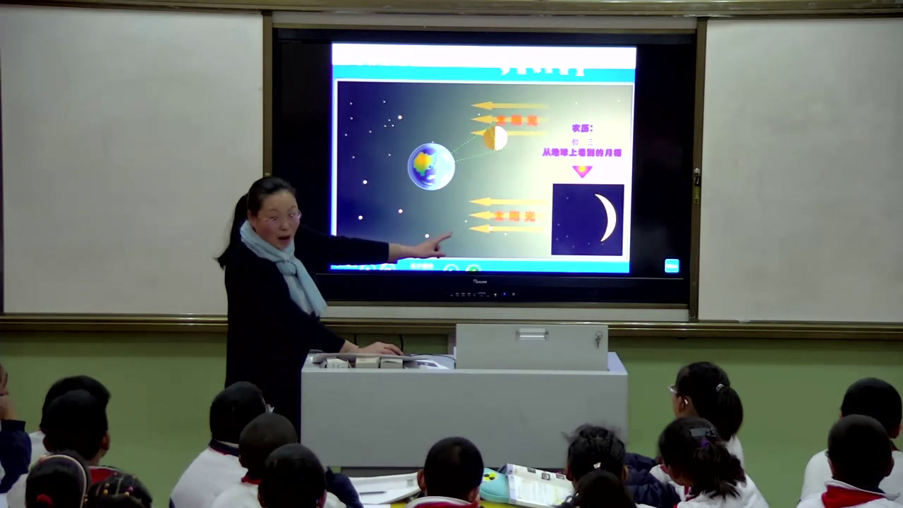冀人2001版科学六上《20地球的近邻——月球》西藏杨老师-市一等奖