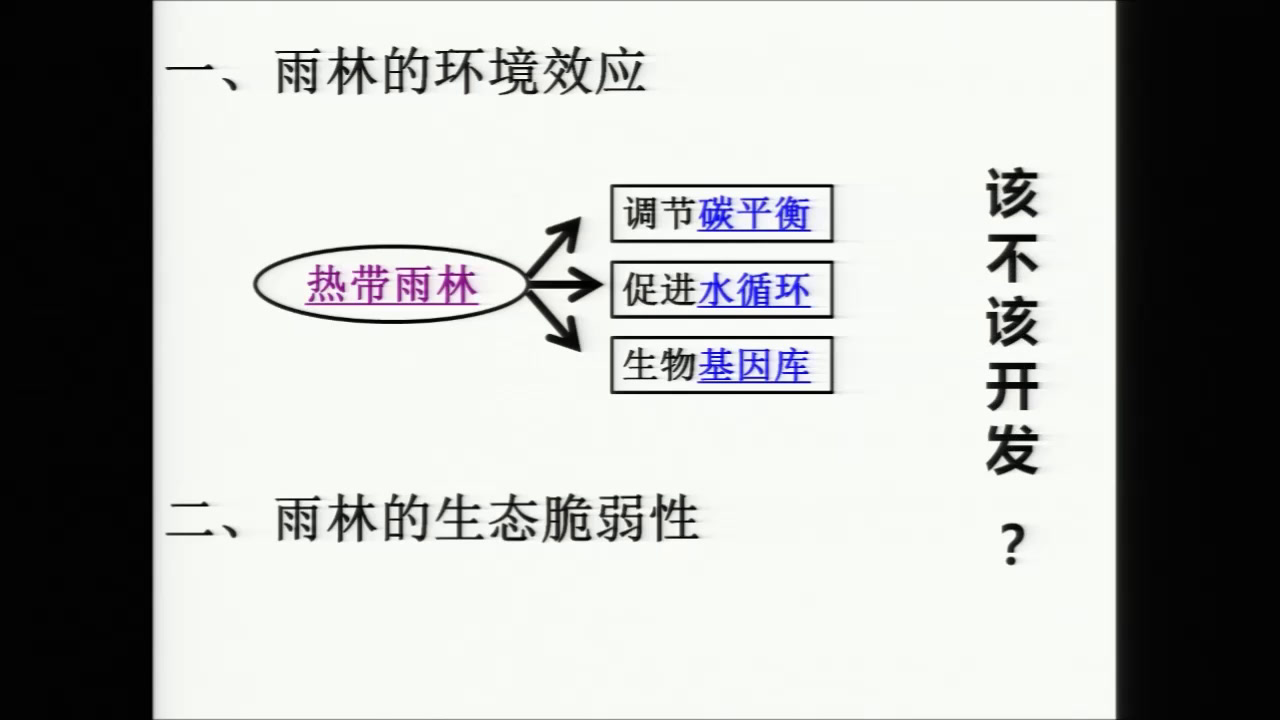 人教版地理必修3《第二节　森林的开发和保护──以亚马孙热带雨林为例》辽宁柳老师-省一等奖