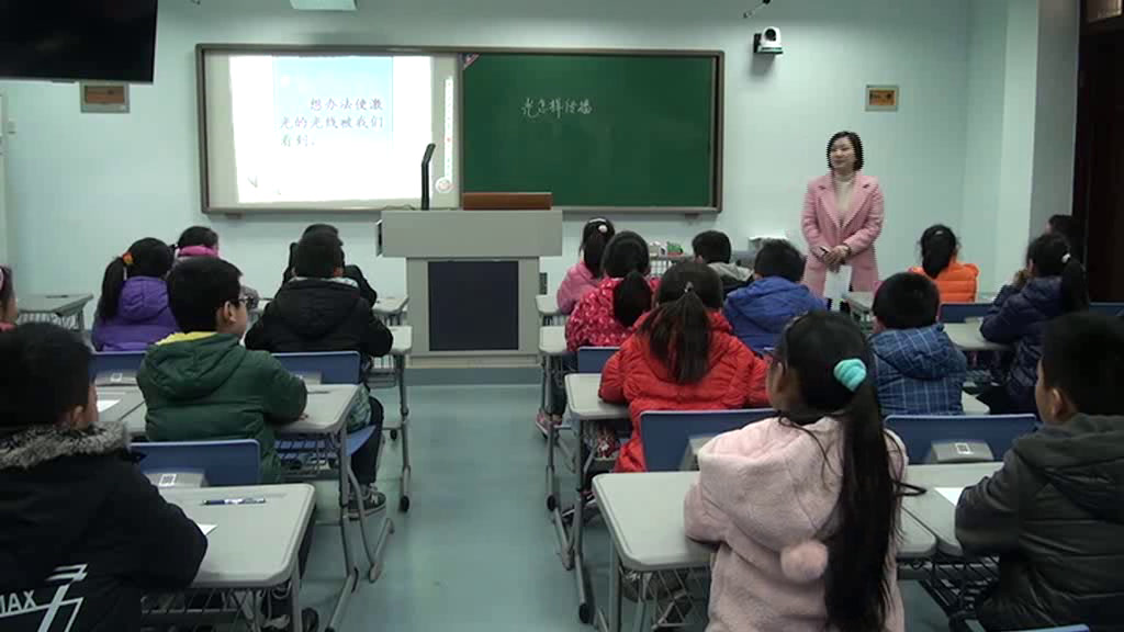 苏教2001版科学五上《1光的行进》江苏吴老师-市一等奖