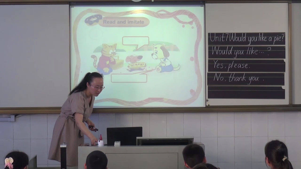 译林版英语三上《Unit 7 Would you like a pie-Funtime&Cartoontime》江苏老师-市一等奖