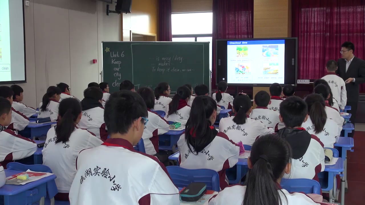 译林版英语六上《Unit6 Keep our city clean-Checkou ttime & Ticking time》江苏老师-县级优课