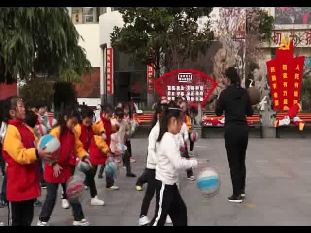 一二年级体育《小篮球-拍球与运球》安徽张老师-省一等奖