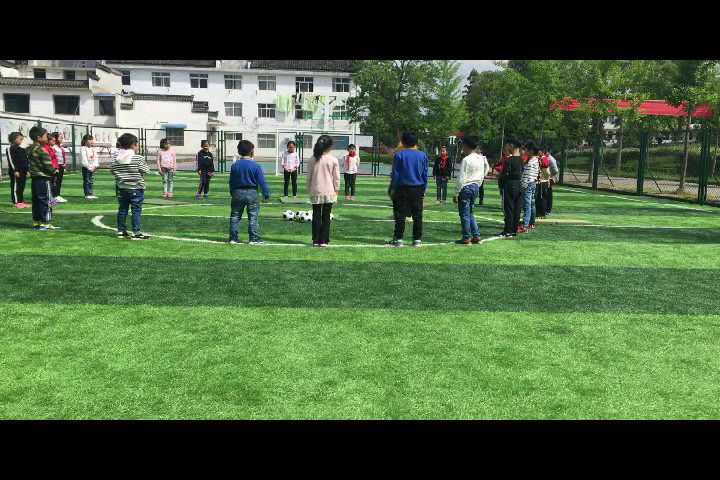 华东师大版一年级体育《第二节乐于学习体操动作》安徽陆老师-市一等奖