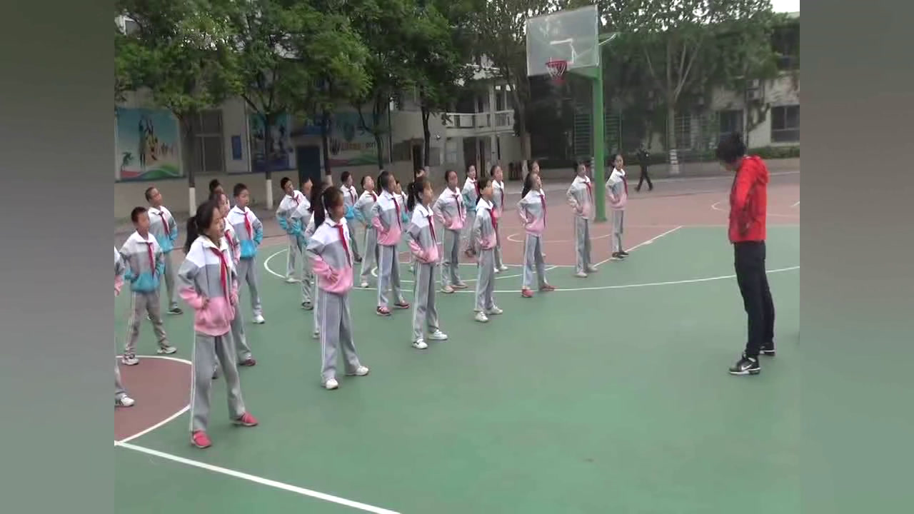 体育三四年级《韵律活动和舞蹈》陕西贺老师-省一等奖