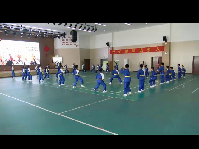 体育三四年级《武术-弓步、弓步冲拳》安徽陈老师-省一等奖