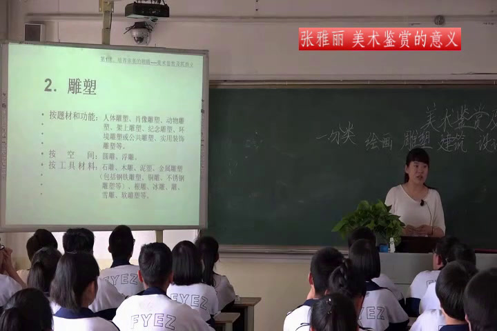 人美版美术《美术鉴赏》《第一课培养审美的眼睛--美术鉴赏及其意义》山西张老师-省一等奖