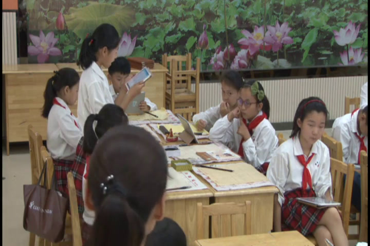   四年级书法《学习与运用(四)》江苏张老师-全国一等奖