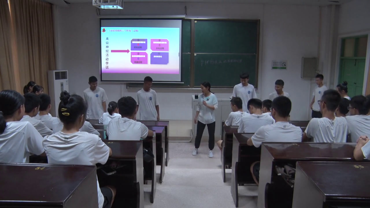 人教版高中体育《掌握运动技能的形成规律》广东老师-