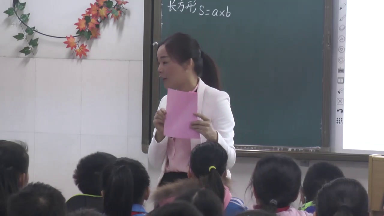 苏教版数学三下《5.长方形和正方形的面积计算练习》河南牛老师-全国一等奖