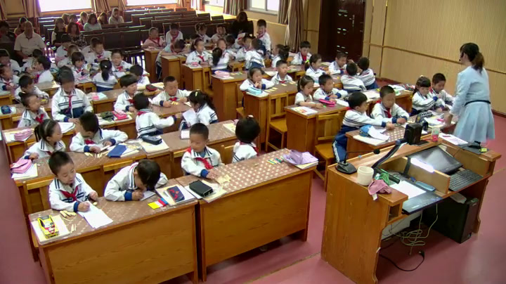 冀教版数学一下《两位数加一位数（进位）》河北闫老师-市一等奖