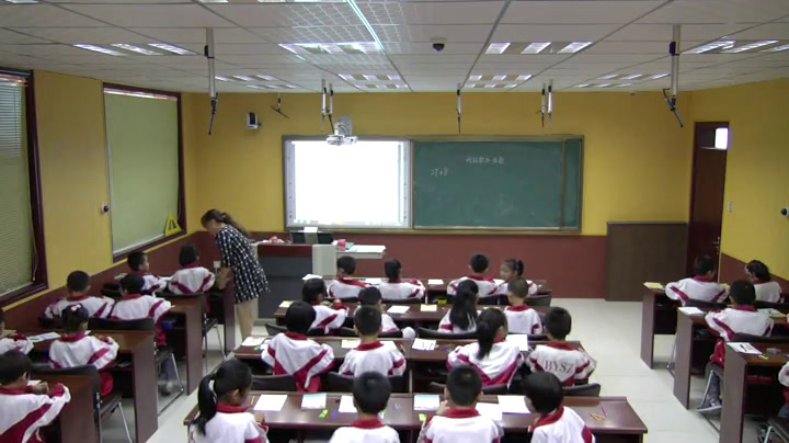 冀教版数学一下《两位数加一位数（进位）》河北李老师-市一等奖