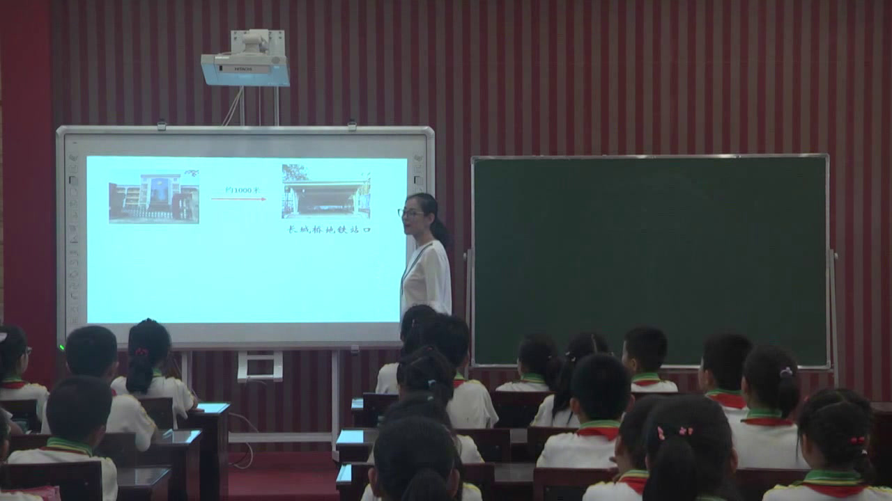冀教版数学三下《体会并认识千米》河北范老师-市一等奖