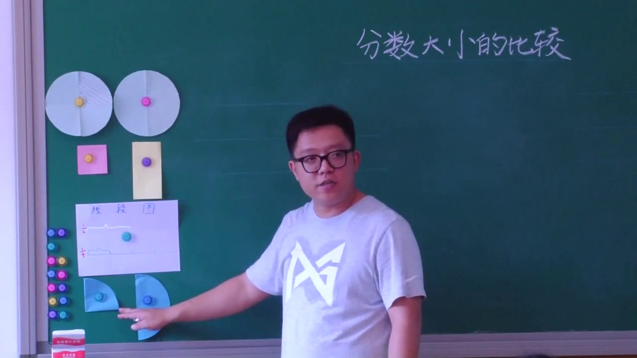 冀教版数学三下《分数大小的比较》河北陈老师-全国一等奖