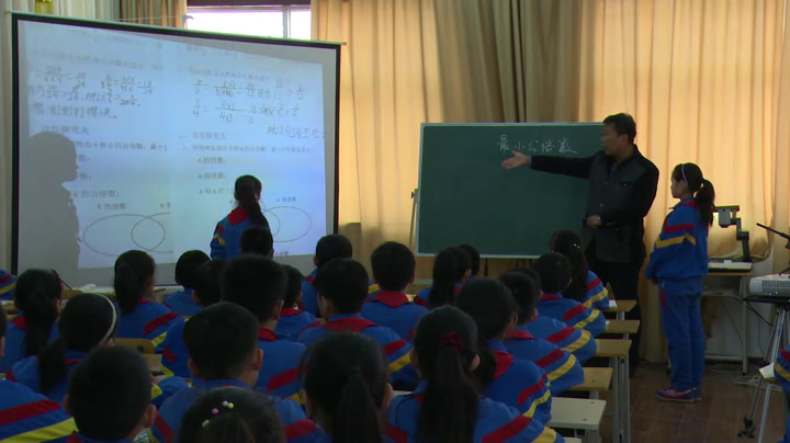 冀教版数学五下《公倍数与最小公倍数》河北袁老师-市一等奖