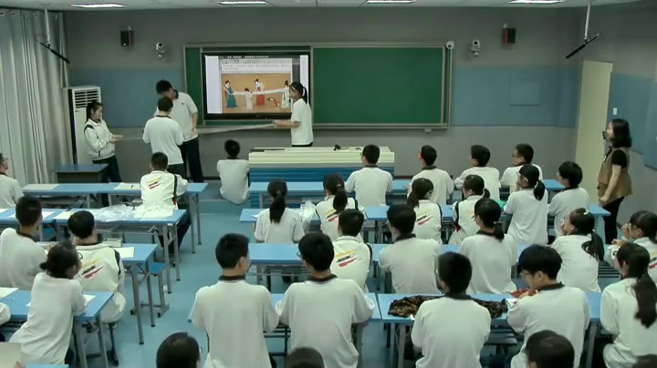 湘美版高中美术《第四课人间生活》湖北王老师-全国一等奖