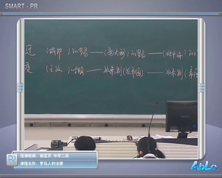 人民版历史必修一《三罗马人的法律》四川杨老师-全国一等奖