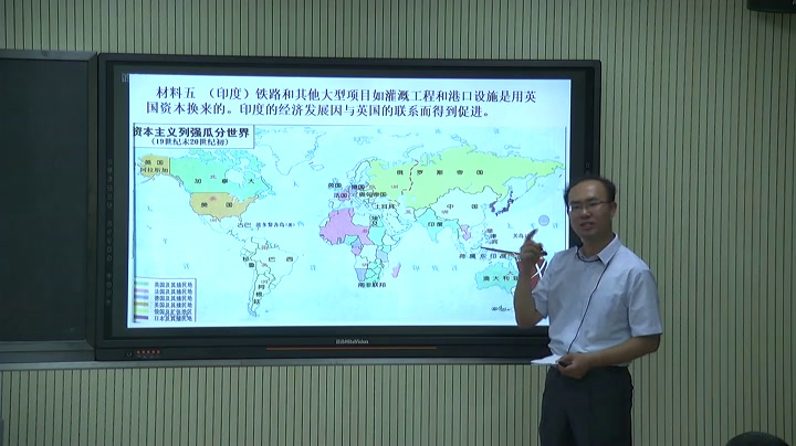 人民版历史必修二《四走向整体的世界》内蒙武老师-市一等奖