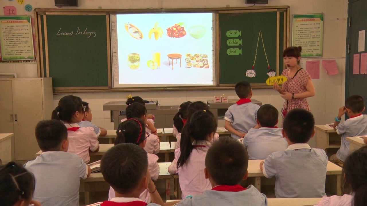 冀教版英语三下《Lesson13I’mHungry》陕西李老师-市一等奖