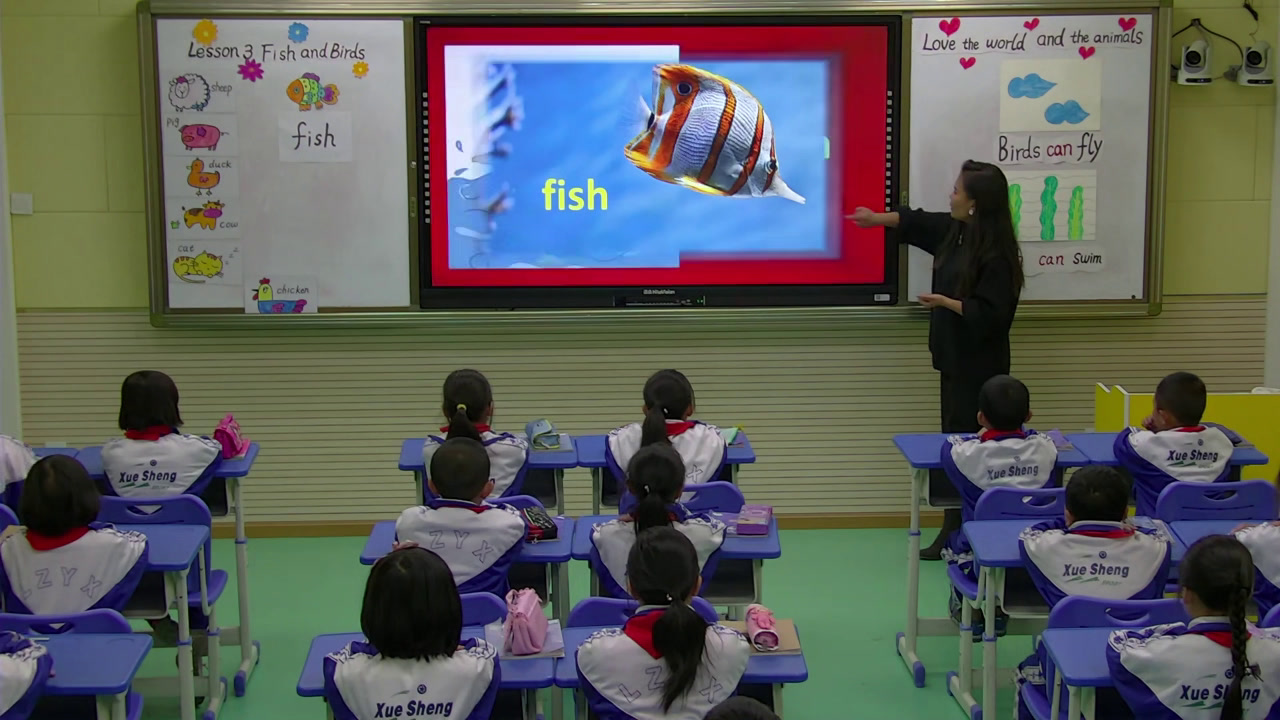 冀教版英语三下《Lesson3FishandBirds》西藏山老师-市一等奖