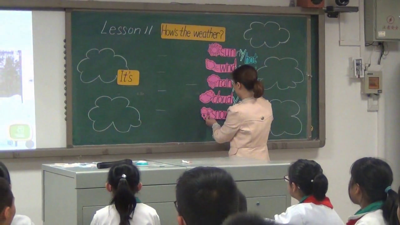 冀教版英语四下《Lesson11How'stheWeatherToday》河北黄老师-全国一等奖