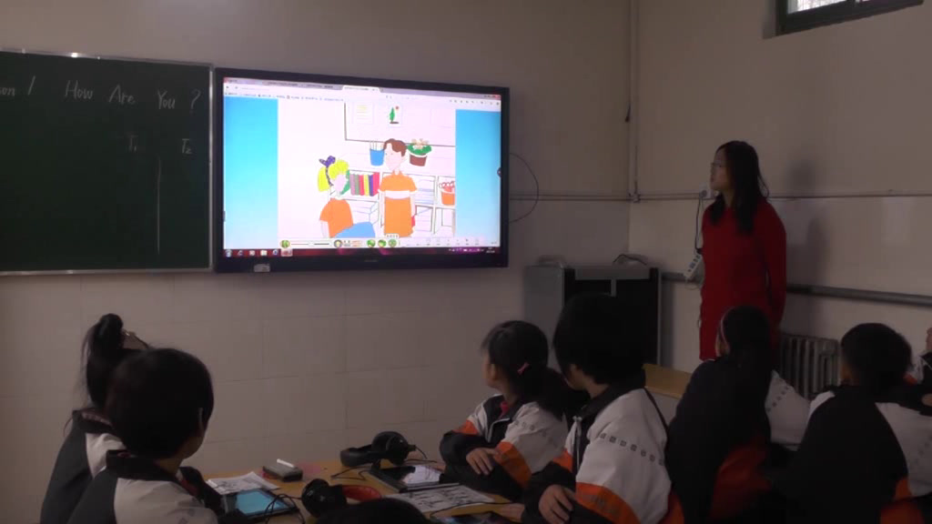 冀教版英语四下《Lesson1HowAreYou》河北崔老师-市一等奖