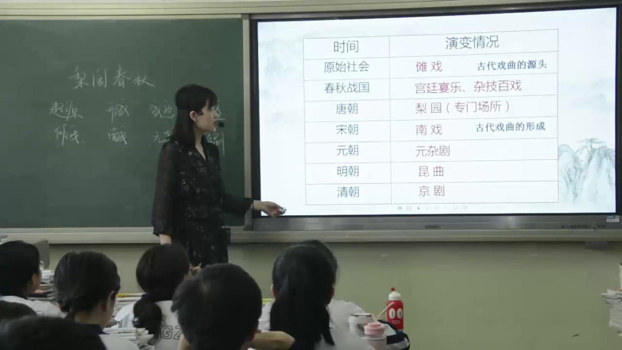 岳麓书社版历史必修三《第10课　梨园春秋》山西鄯老师-全国一等奖