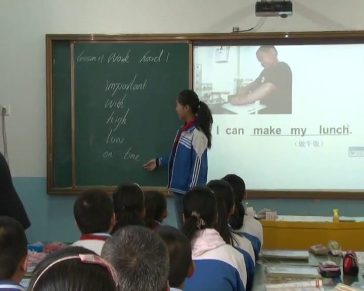 冀教版英语六下《Lesson11WorkHard》甘肃翟老师-市一等奖