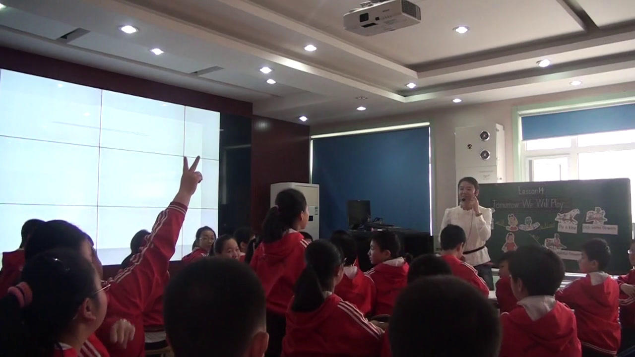 冀教版英语六下《Lesson14TomorrowWeWillPlay》河北肖老师-全国一等奖