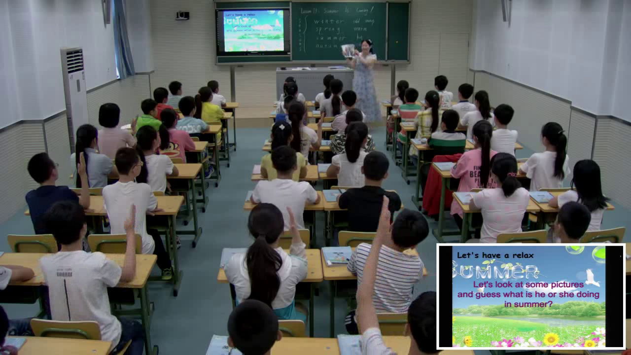 冀教版英语六下《Lesson13SummerIsComing》河北杜老师-市一等奖