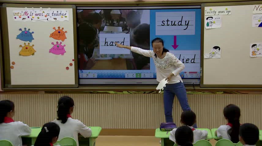 外研版英语五下《Unit2Mr.Liwasateacher.》宁夏周老师-市一等奖
