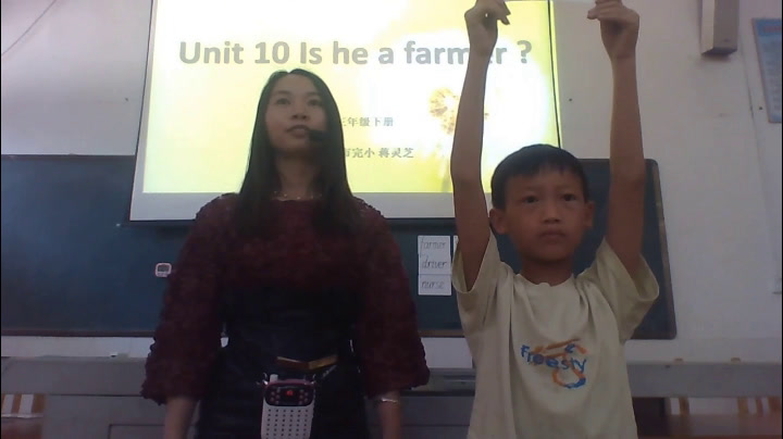 湘少版英语三下《Unit10Isheafarmer》湖南蒋老师-县级优课