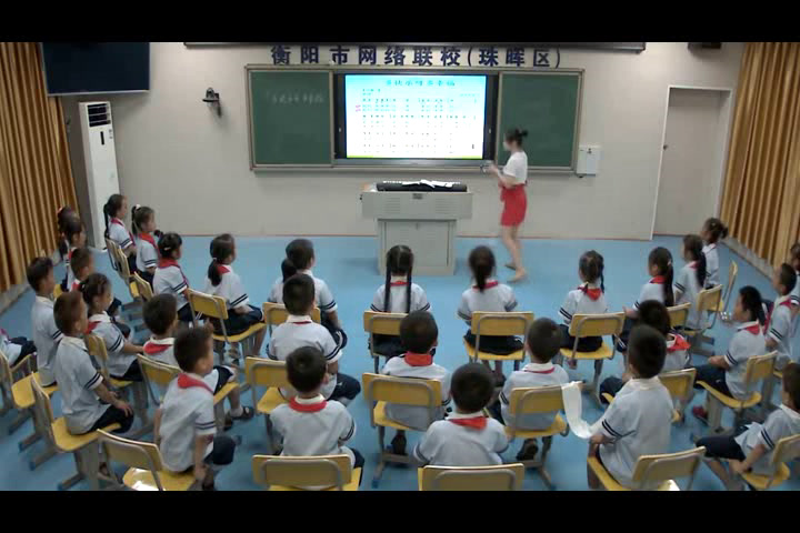 人教版音乐一下《唱歌　多快乐啊多幸福》湖南谢老师-市一等奖