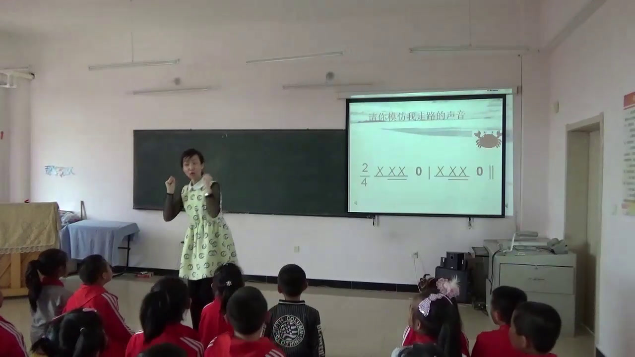 人教版音乐二下《唱歌　螃蟹歌》辽宁罗老师-市一等奖