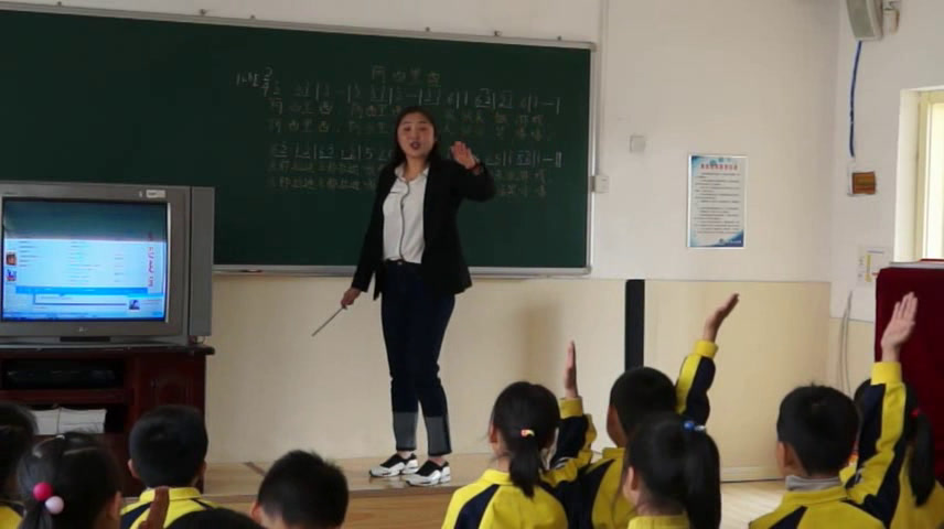 人教版音乐二下《唱歌　阿西里西》辽宁孙老师-市一等奖