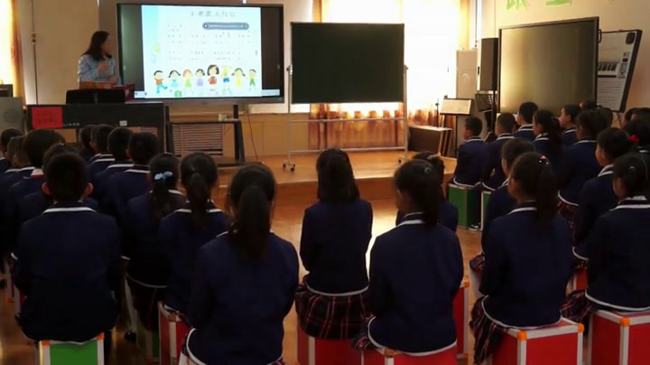 人教版音乐二下《活动　童谣说唱会》甘肃胡老师-市一等奖