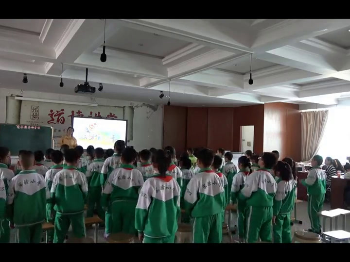 人教版音乐二下《唱歌　阿西里西》内蒙石老师-省一等奖