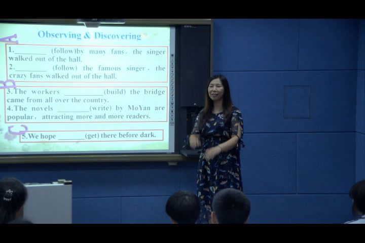外研版英语必修4 Module 5《Grammar》辽宁老师-县级优课
