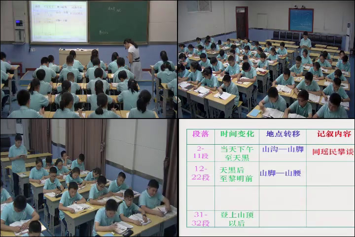 部编版语文七下《6老山界》陕西何老师-省一等奖