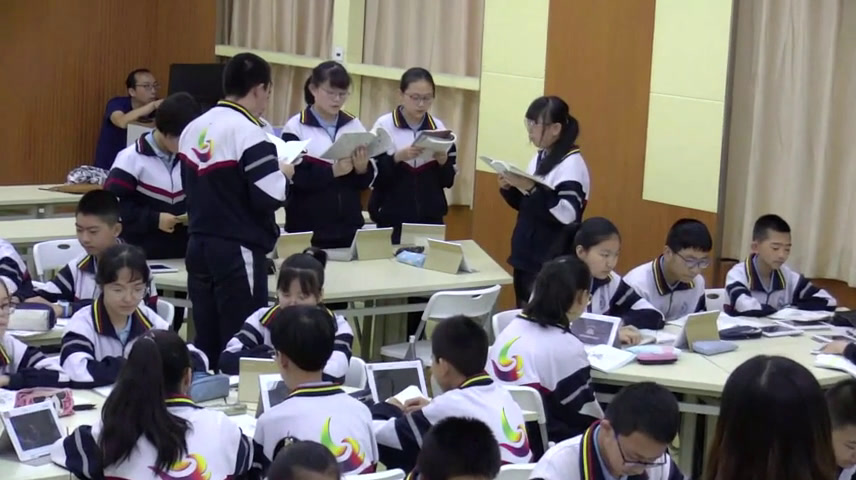 部编版语文八下《庄子与惠子游于濠梁之上》甘肃王老师-省一等奖