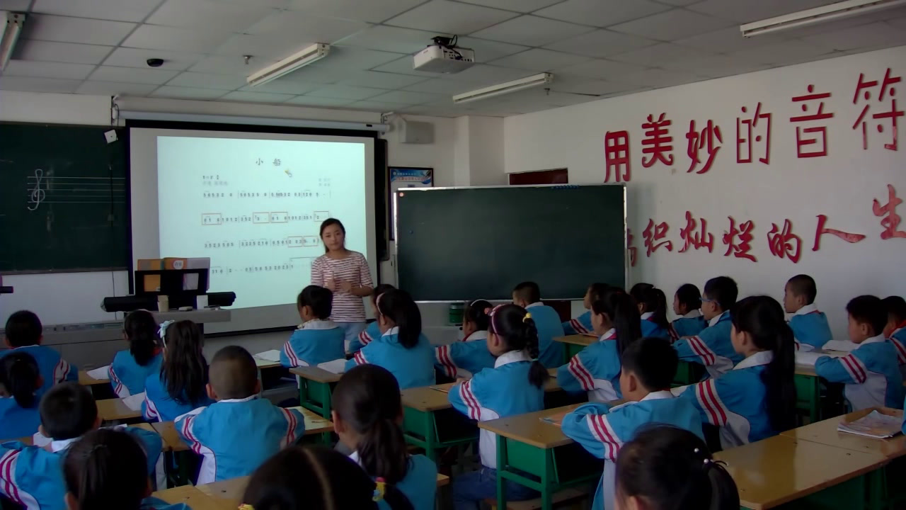 人教版音乐三下《小船》陕西李老师-市一等奖