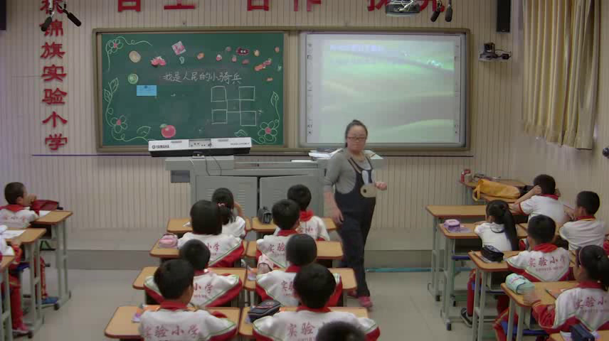 人教版音乐三下《我是人民的小骑兵》内蒙安老师-县级优课
