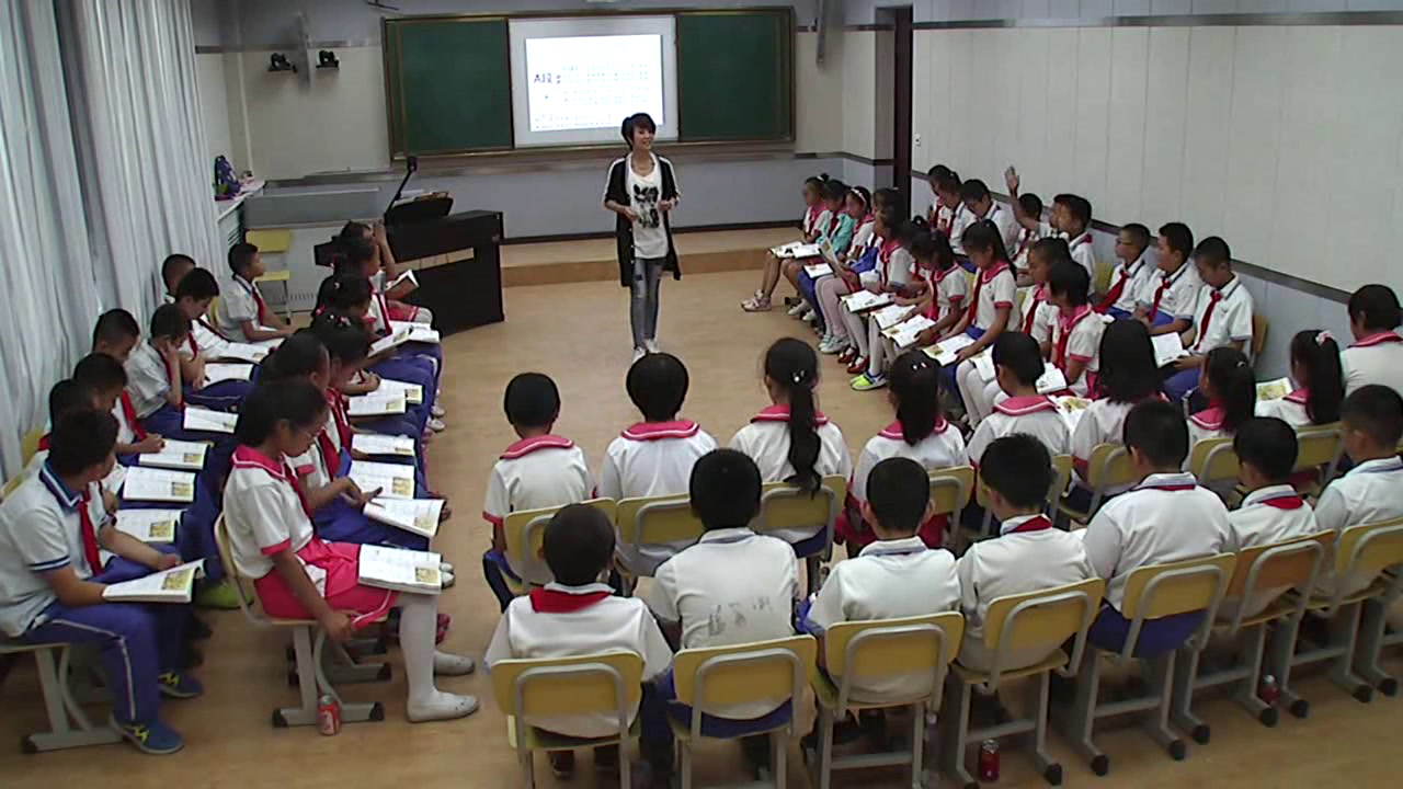 人教版音乐四下《木瓜恰恰恰》甘肃李老师-市一等奖