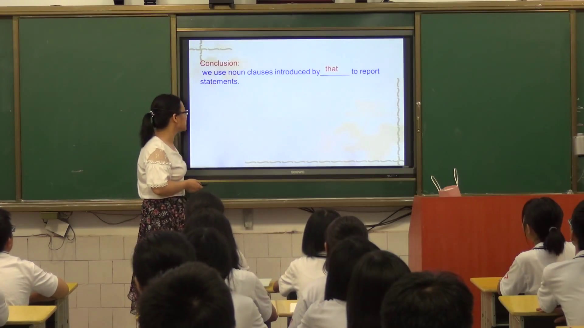 译林版英语模块四Grammar and usage(2)：Reported speech：statements,questions and impera湖南冯老师-县级优课